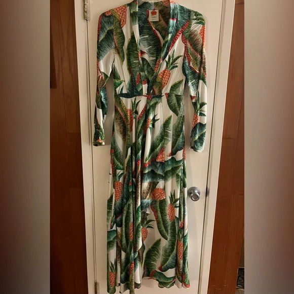 FARM Rio Forest Palm Maxi Dress - Picture 3 of 7